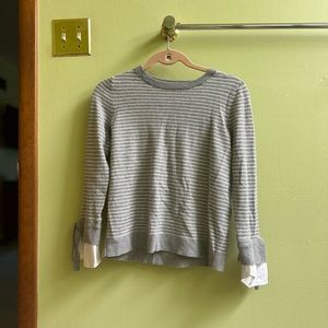 LOFT striped sweater